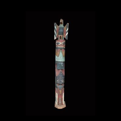 Large Early Nu-chah-nulth Totem Circa 1910 Sam Williams