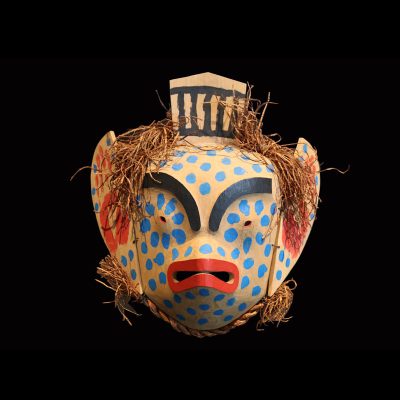 Very Desirable Northwest Coast Kwakiutl Grouse Mask by Beau Dick (1955-2017)